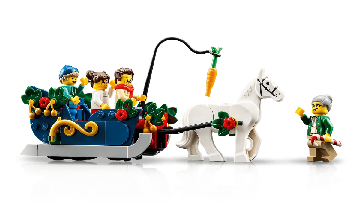 LEGO 11387 Casa Navideña: la nueva incorporación a la Winter Village para 2026 4 LEGO 11387 Icons Casa Navideña Winter Village 04