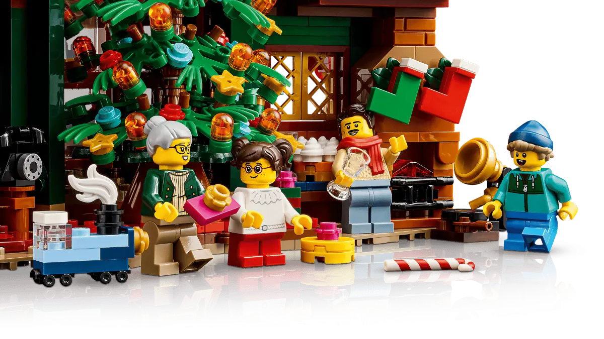 LEGO 11387 Casa Navideña: la nueva incorporación a la Winter Village para 2026 8 LEGO 11387 Icons Casa Navideña Winter Village 10