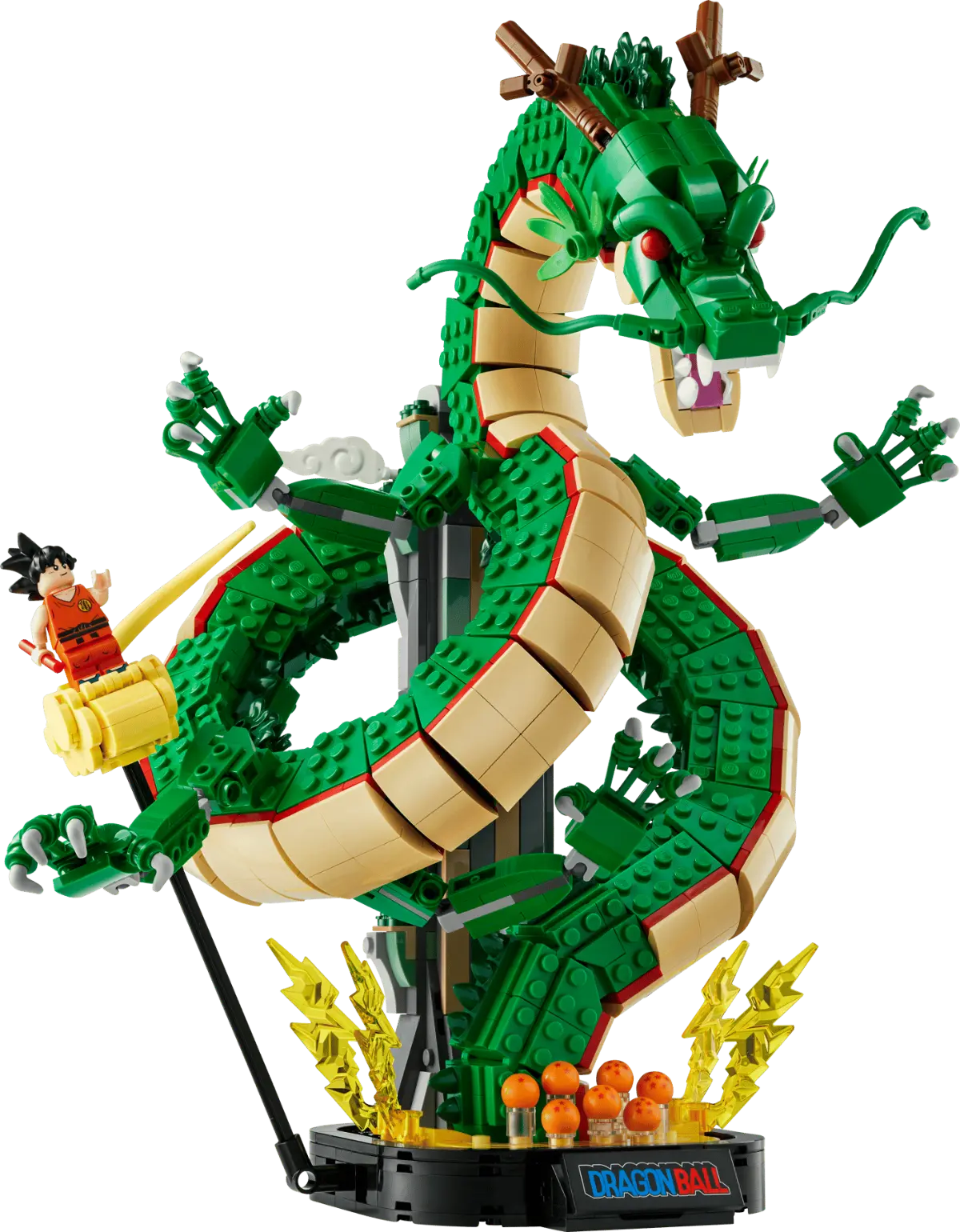 LEGO Dragon Ball: Goku y Shenron, protagonistas del primer set