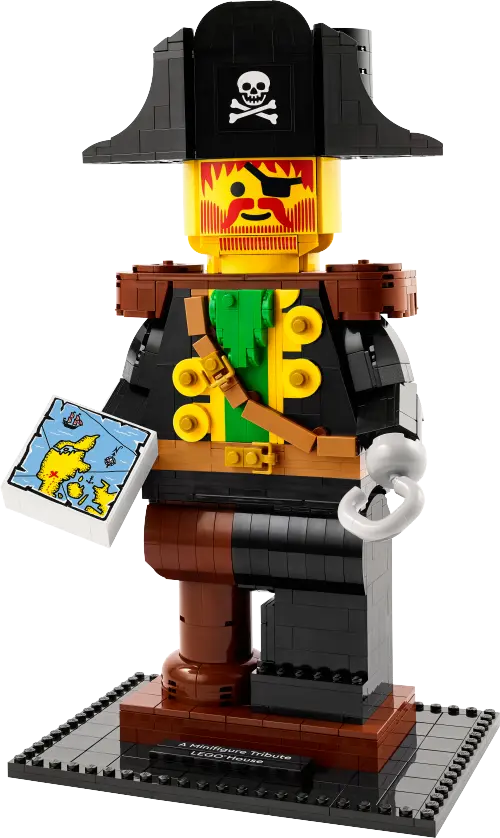 LEGO 40504 A Minifigure Tribute: el Capitán Redbeard Scale Up 01