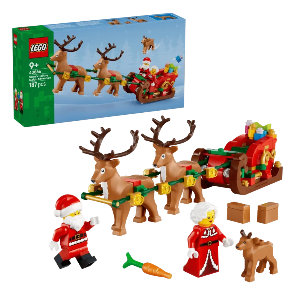 Novedades LEGO octubre 2026: todos los sets que llegan este mes 23 LEGO 40866 Aventura Festiva en Trineo de Papá Noel 01
