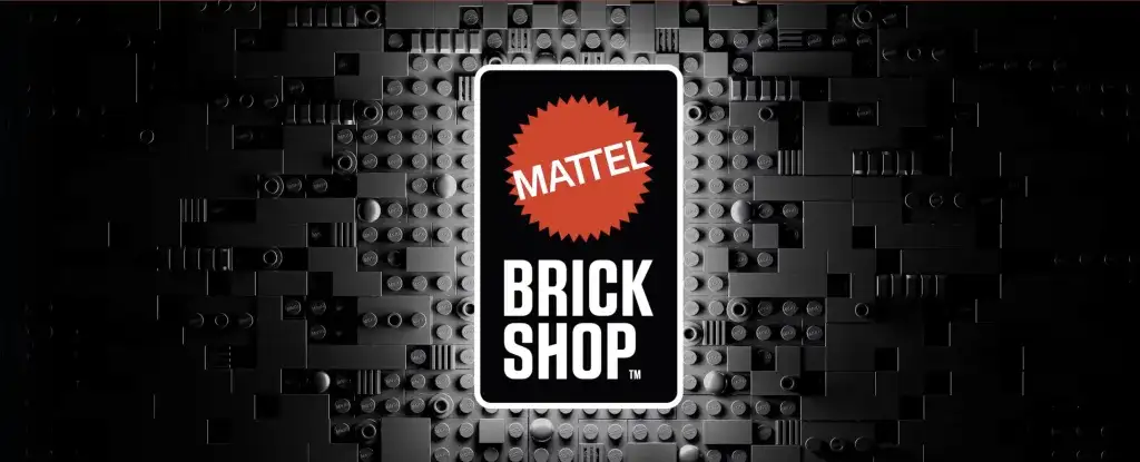 logo mattel brick shop