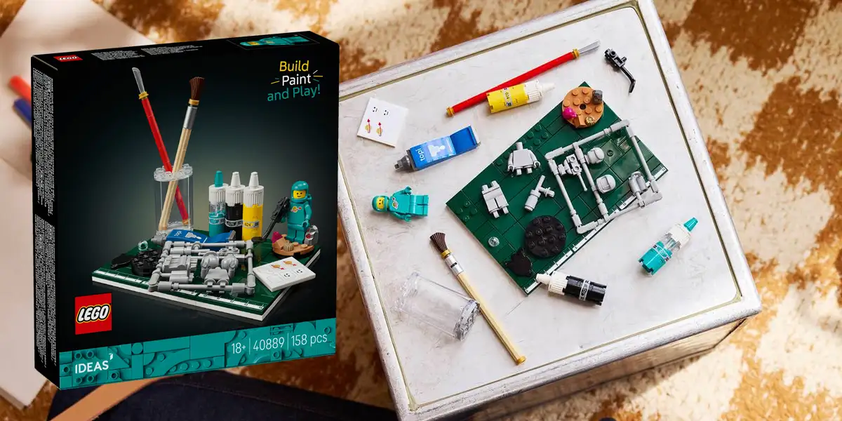 LEGO Ideas 40889 ¡Construye, Pinta y Juega!, regalo con compra GWP