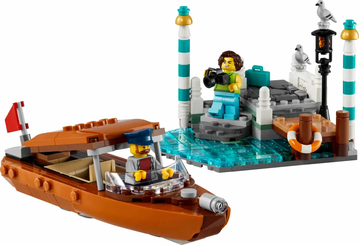 LEGO 40898 Taxi Acuático Veneciano GWP 01
