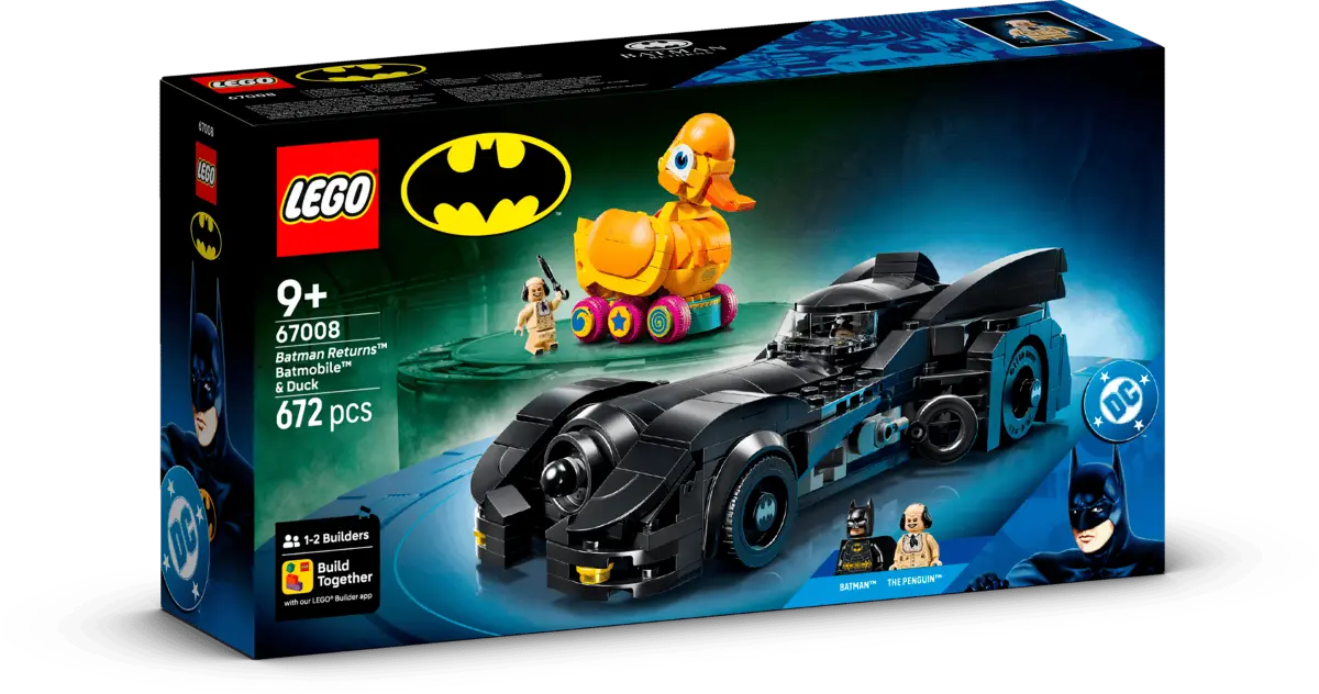 LEGO 67008 Batmóvil y Pato de Batman Vuelve 02