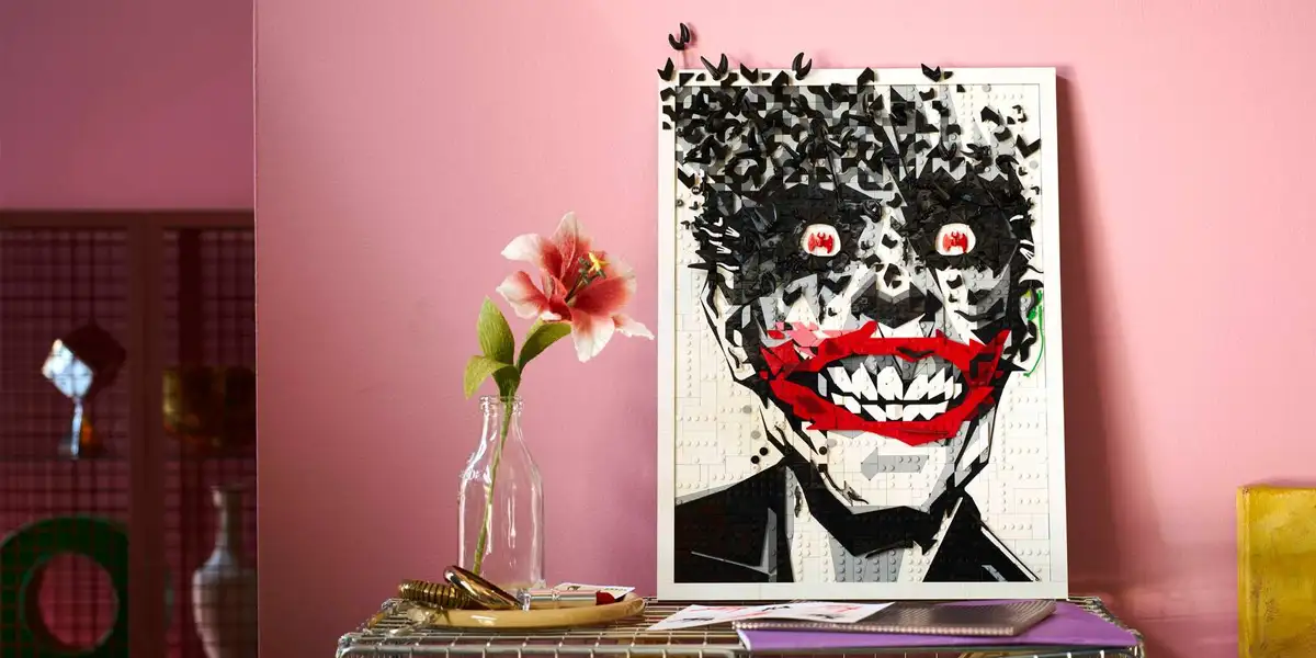 Set LEGO 67012 Arte Mural Portada de Cómic de The Joker