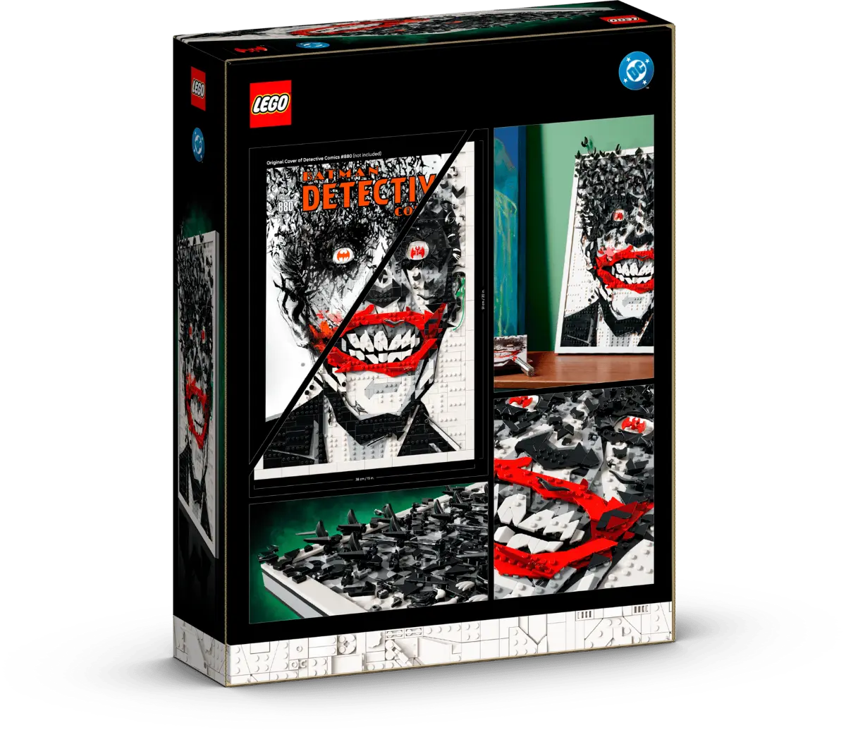LEGO 67012 Arte Mural: Portada de Cómic de The Joker 02