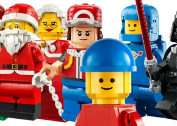 Colección completa de minifiguras LEGO a escala gigante, desde el Harry Potter de 2021 hasta los sets de 2026