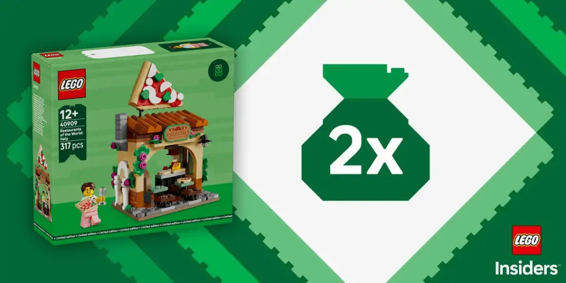 Ofertas LEGO.com con puntos dobles: 29 sets rebajados del 20 % al 40 % hasta el 19 de octubre